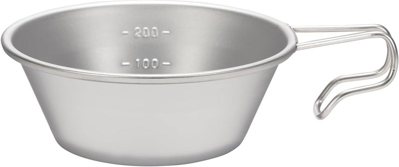 Snow Peak Sierra Cup E-103 - Lightweight Stainless Steel Camping Cup, Made in Japan, 10.9 fl. oz. - Image 4